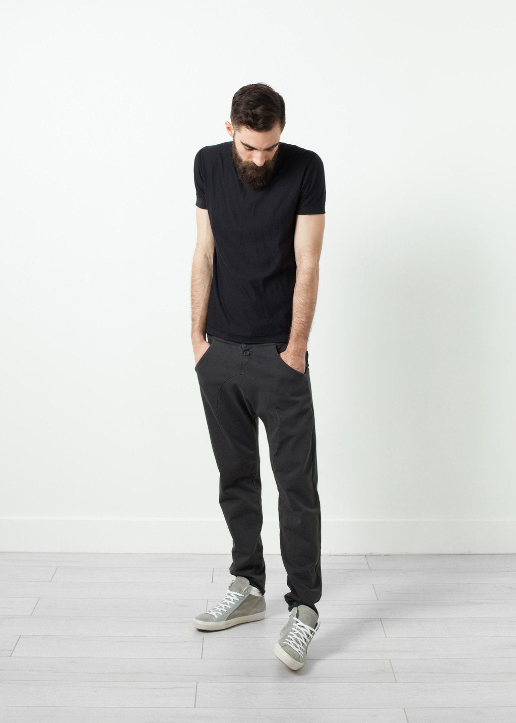 Ruven Pant in Drop Crotch -nadeem