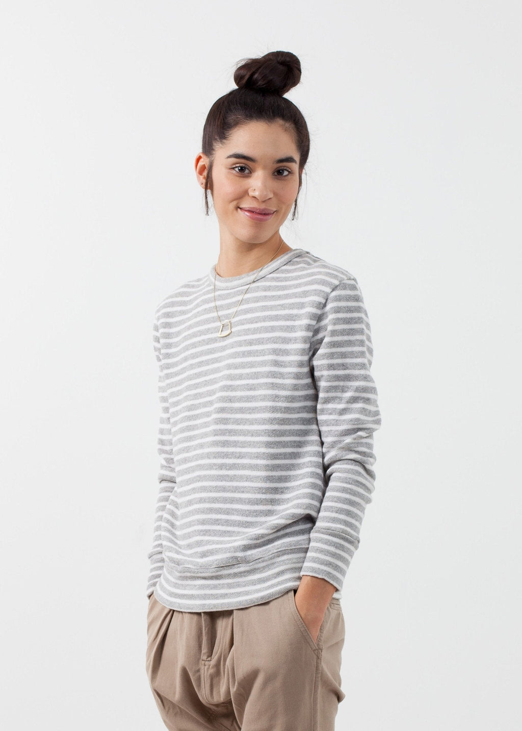 Striped Pullover -nadeem
