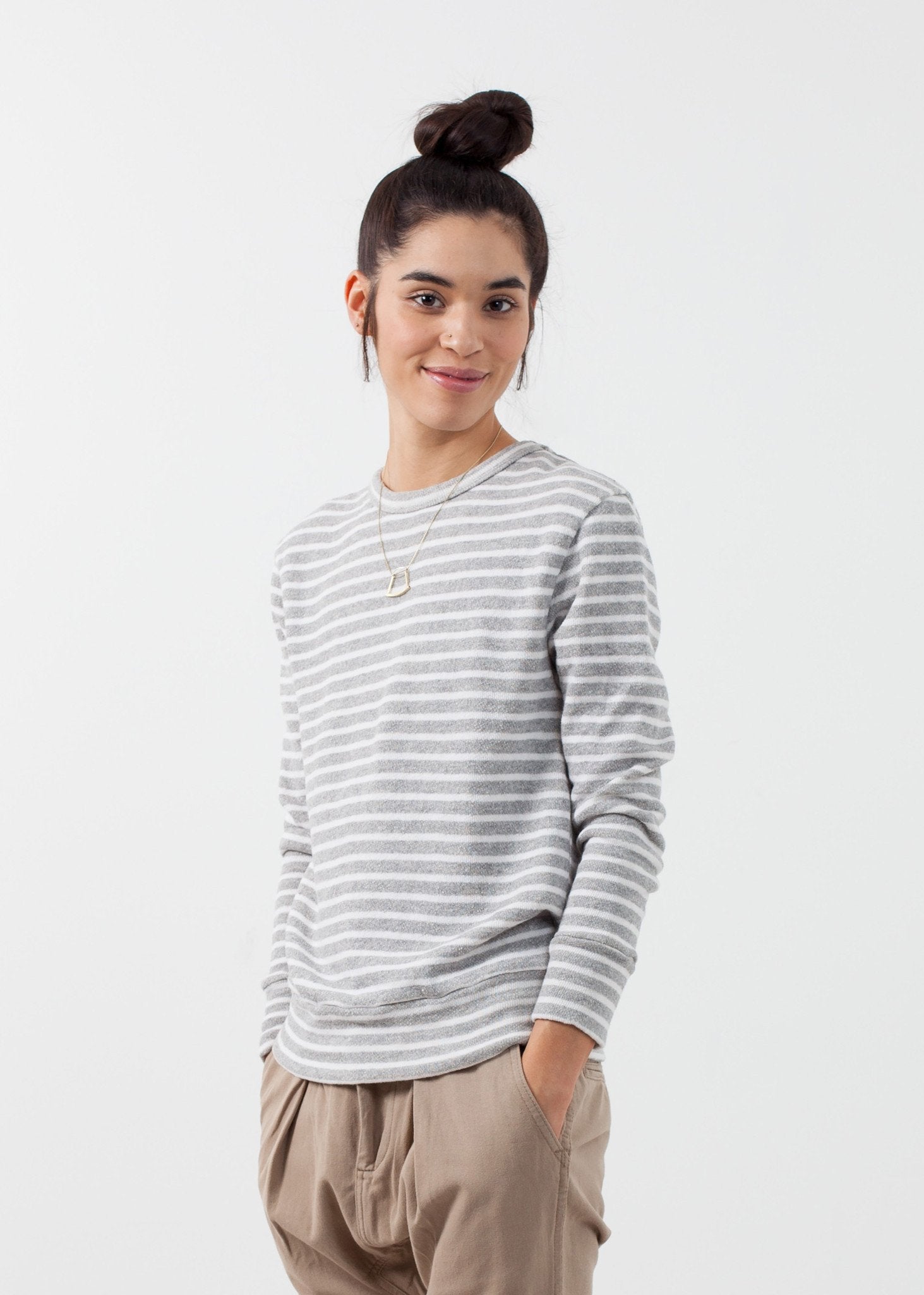 Striped Pullover -nadeem