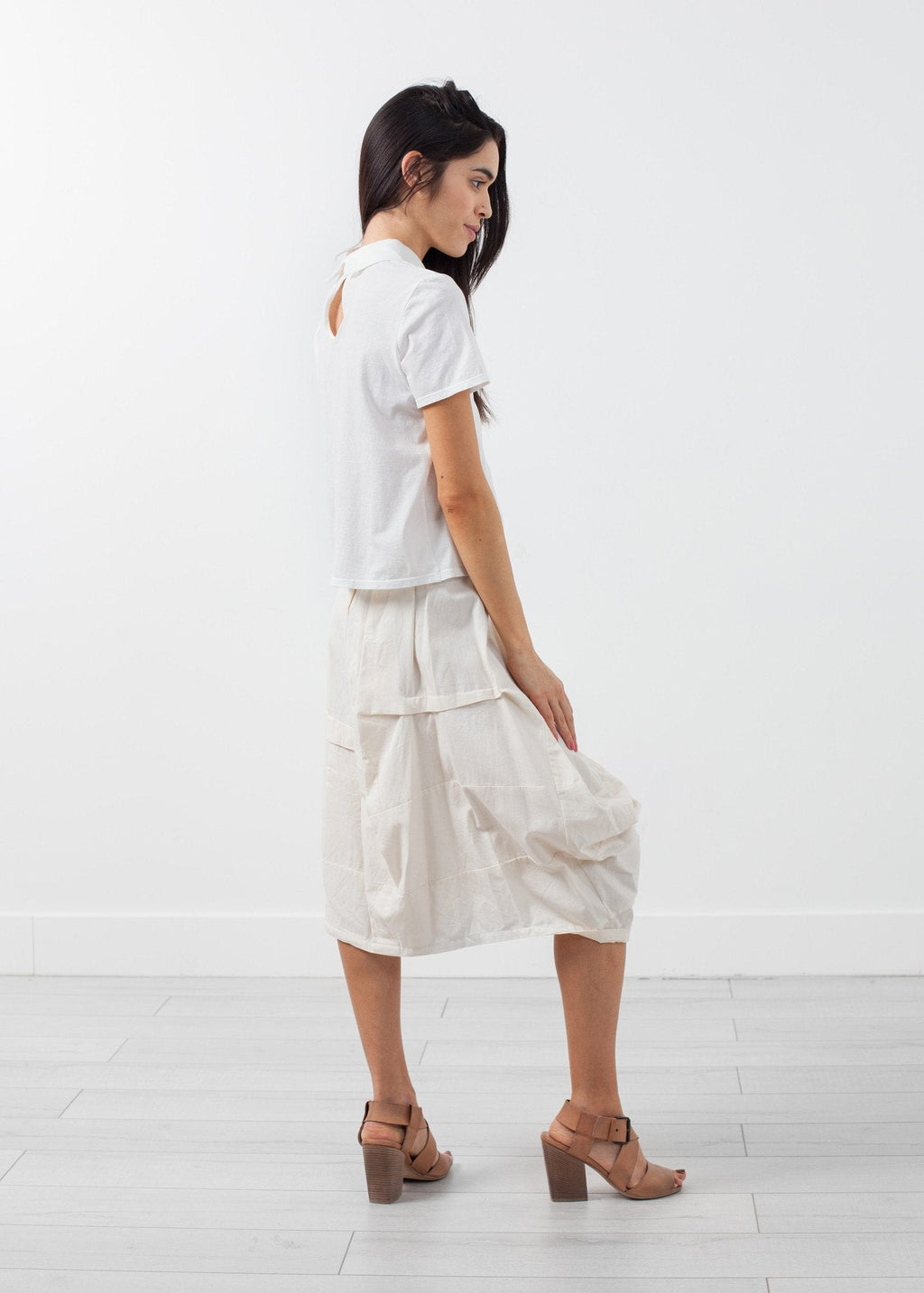 Double Collar Blouse right Double Collar Blouse