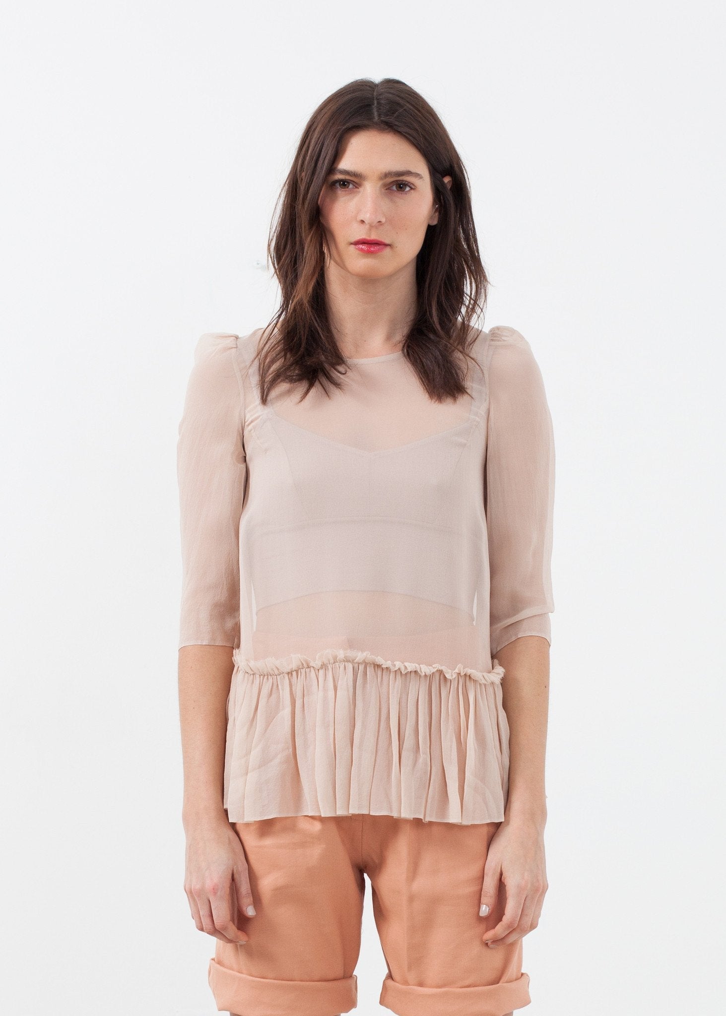 Ruffle Top -nadeem