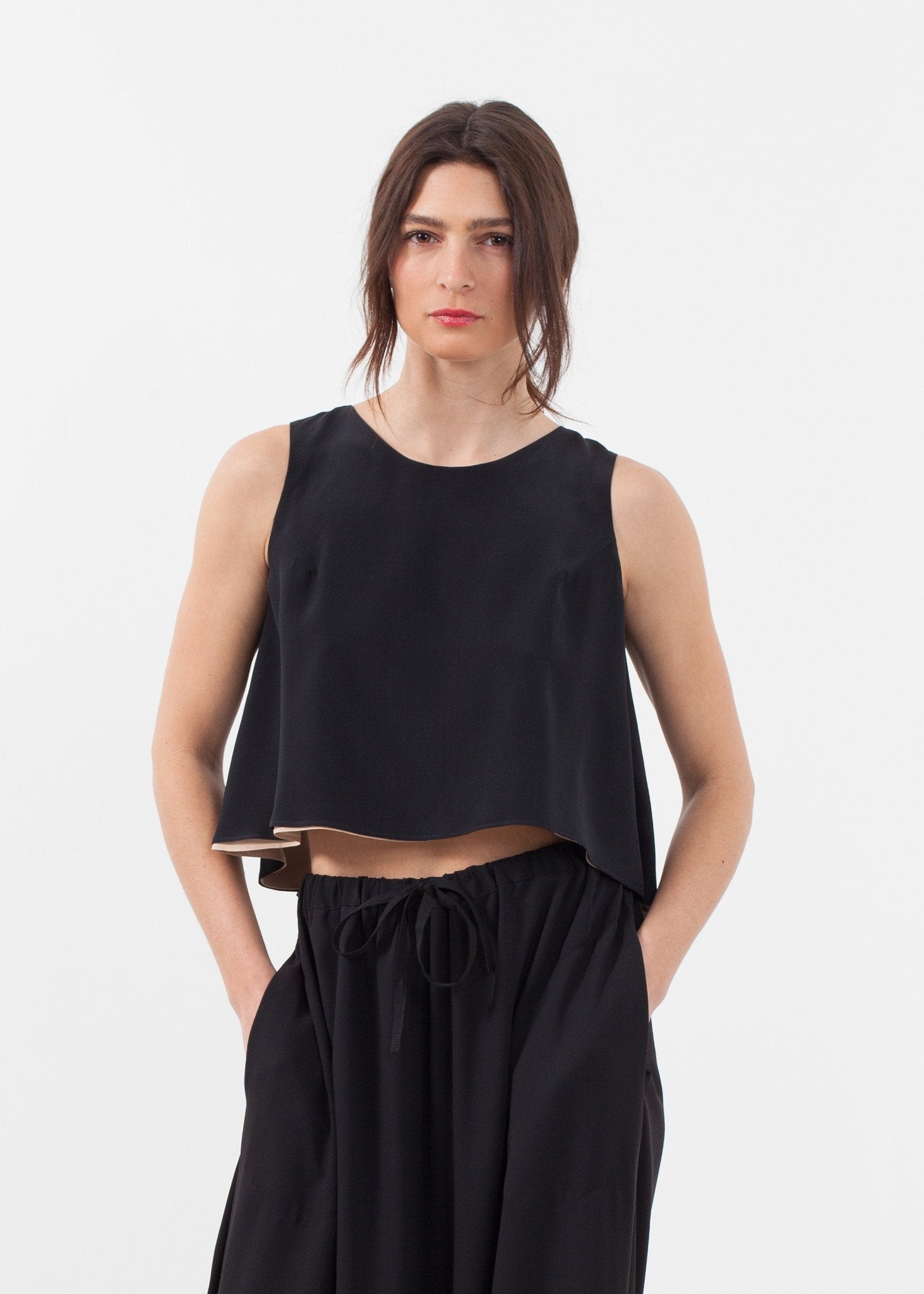 Reversible Tie Top -nadeem
