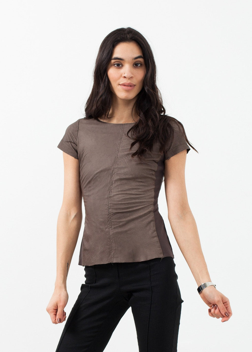 short sleeve button up -nadeem