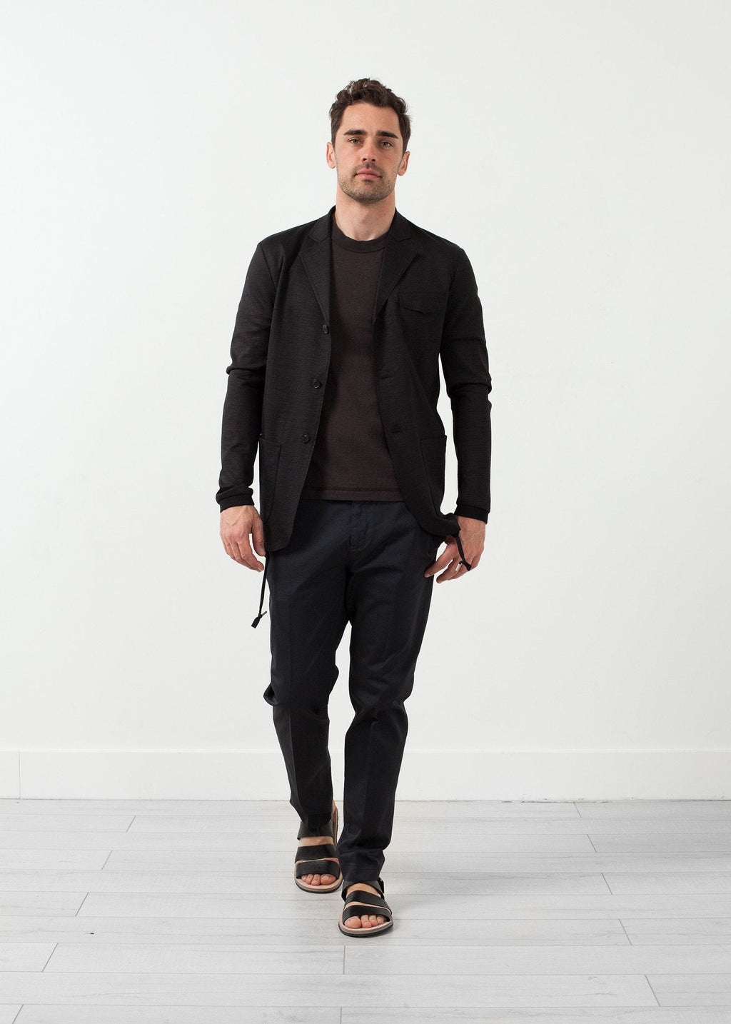 Three Button Blazer -nadeem