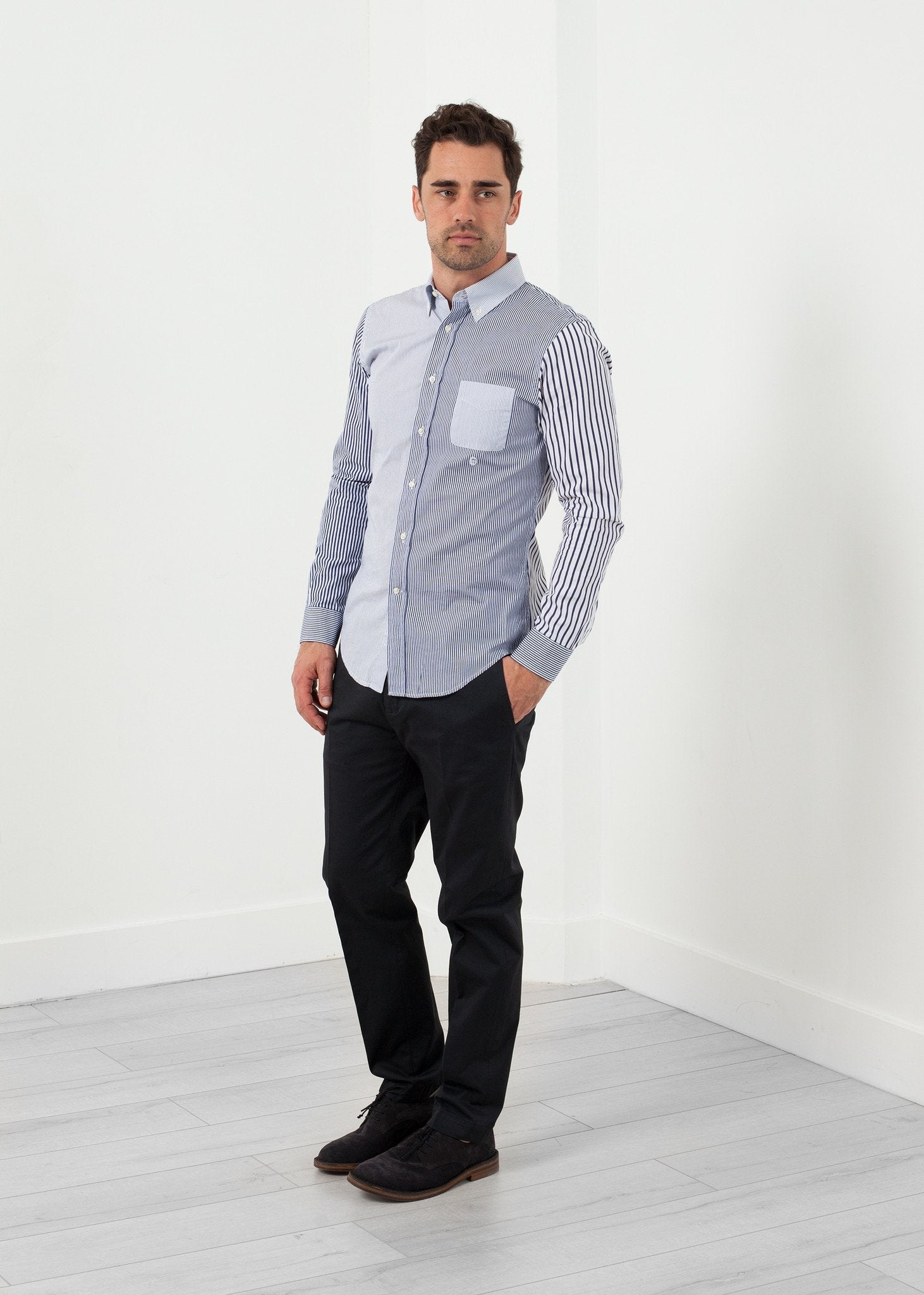 Striped Button Up -nadeem