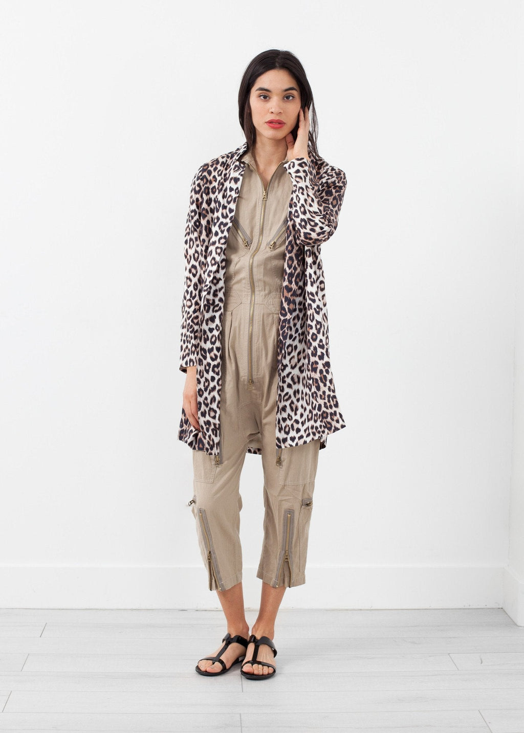 Sleeveless Harem Flightsuit - raj