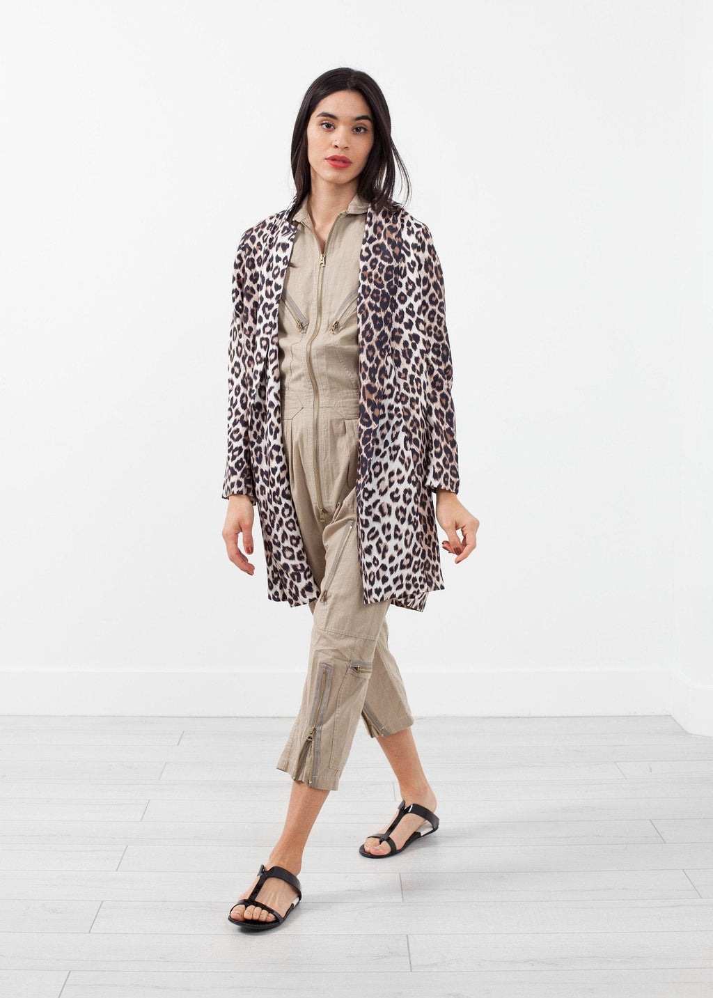 Sleeveless Harem Flightsuit - raj