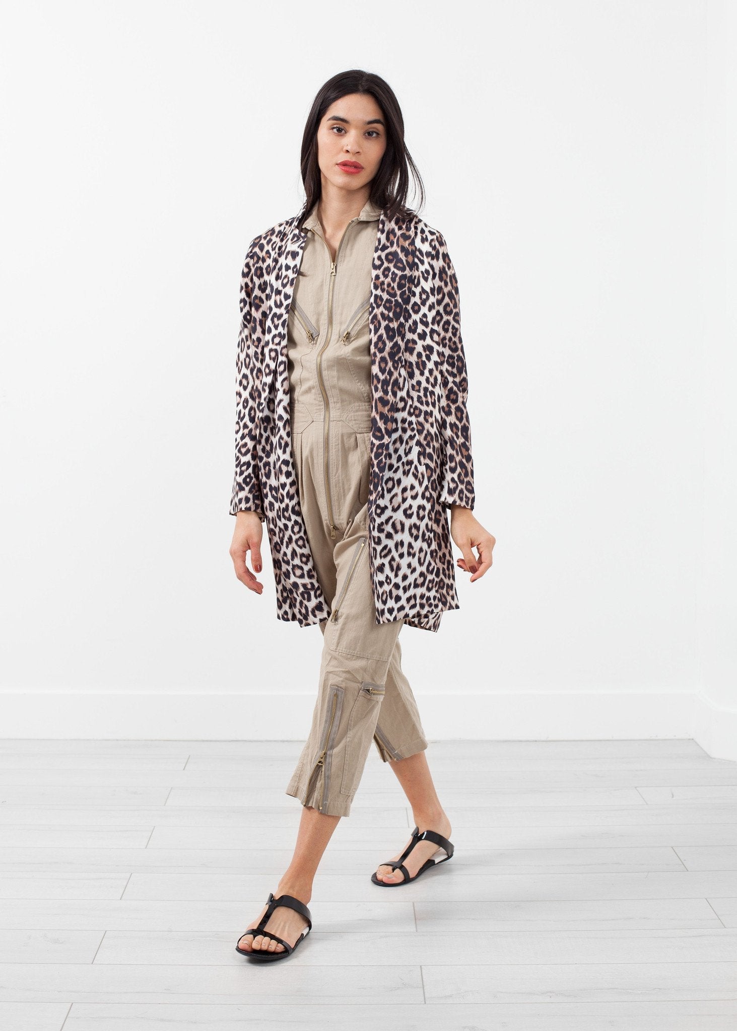 Sleeveless Harem Flightsuit - raj