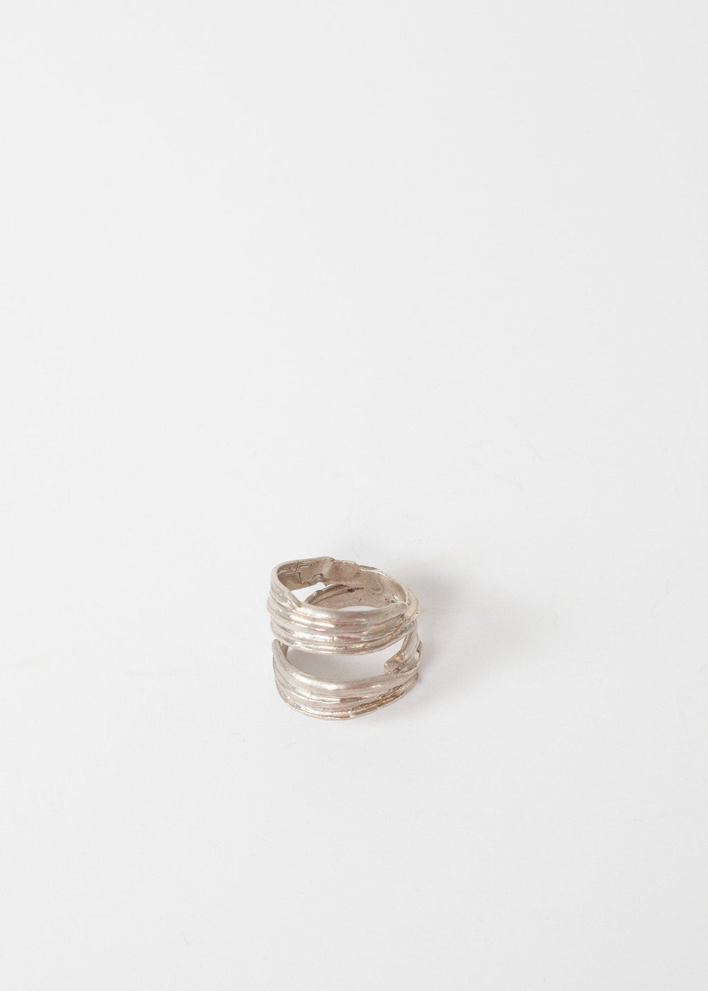 Silver Coil Ring in Sterling -nadeem