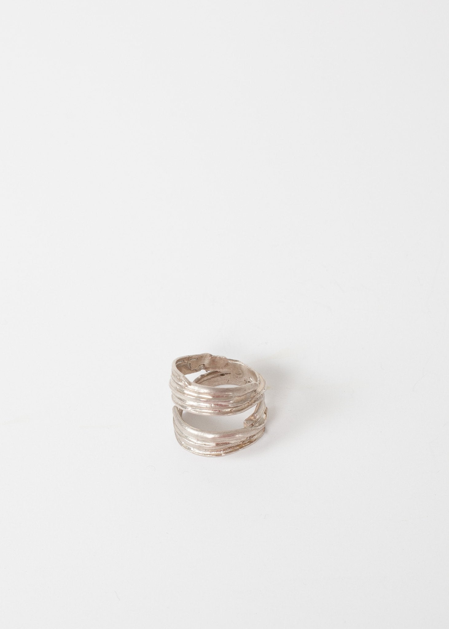 Silver Coil Ring in Sterling -nadeem