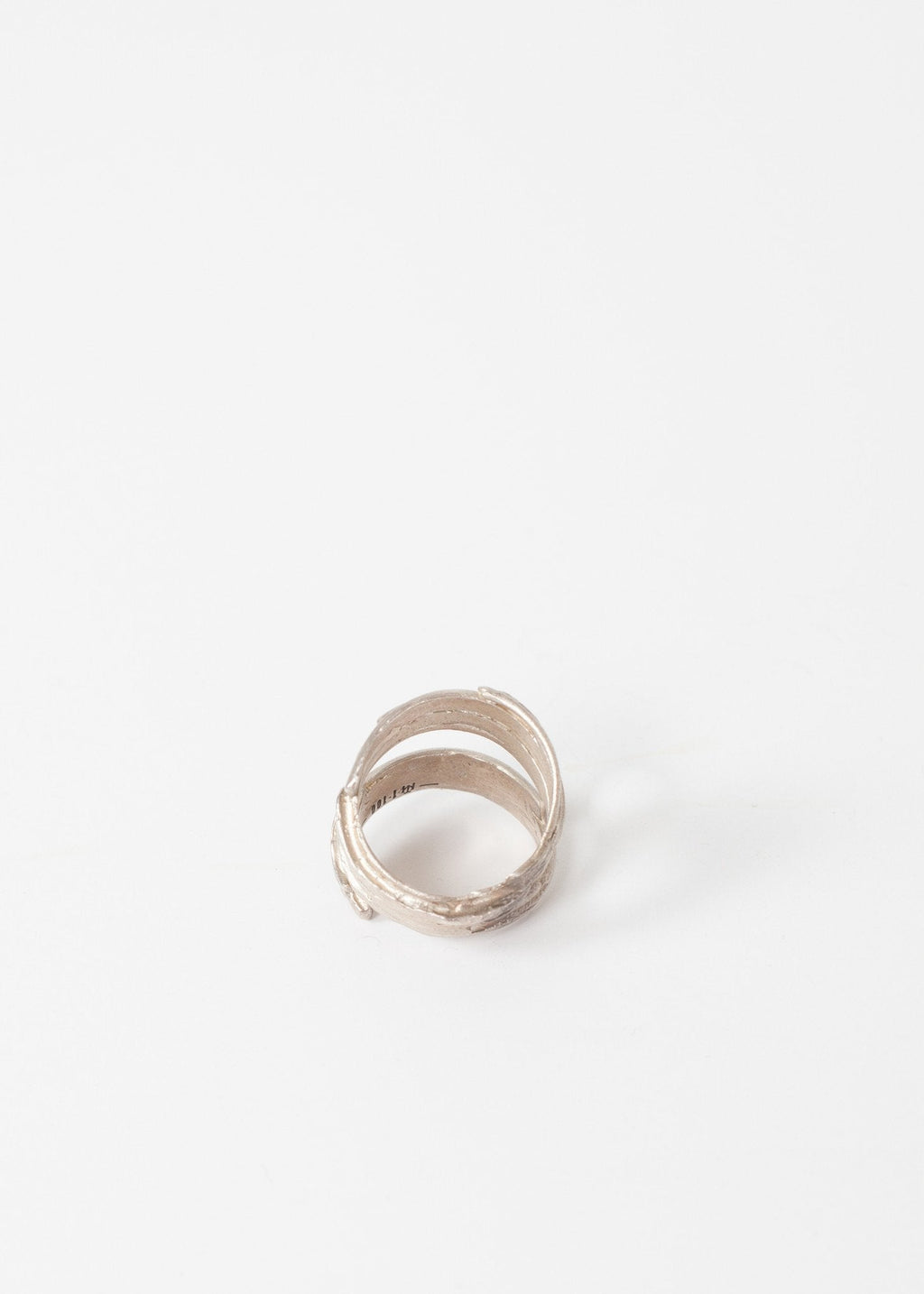 Silver Coil Ring in Sterling - raj
