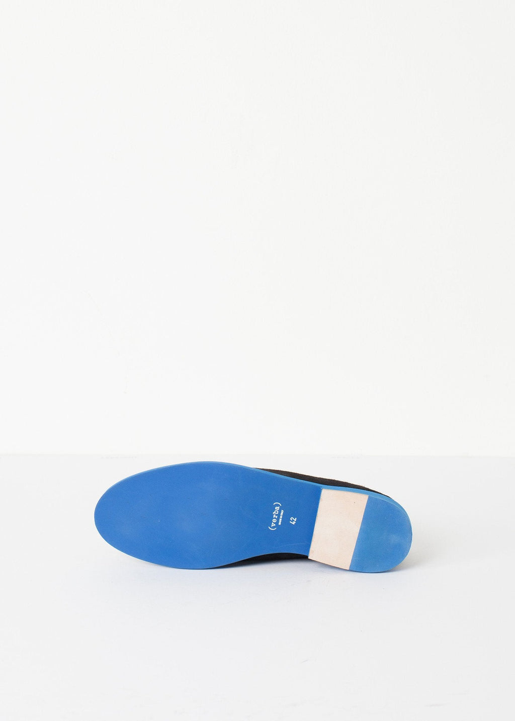 Suede Loafers - Black/Blue - raj