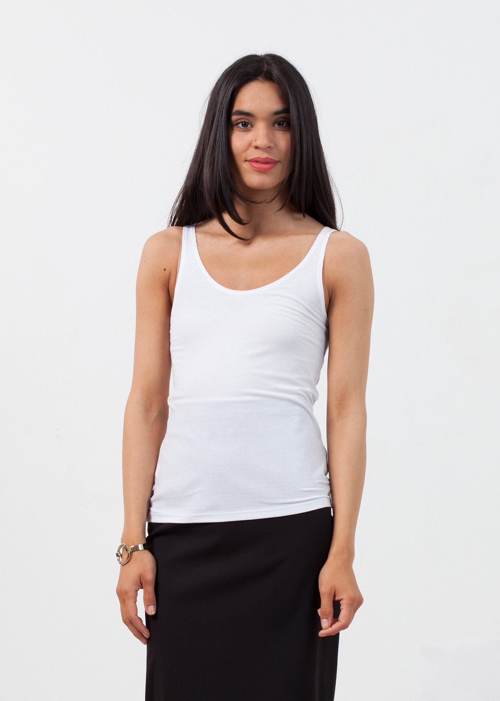 Feather Ribbed Tank right Feather Ribbed Tank