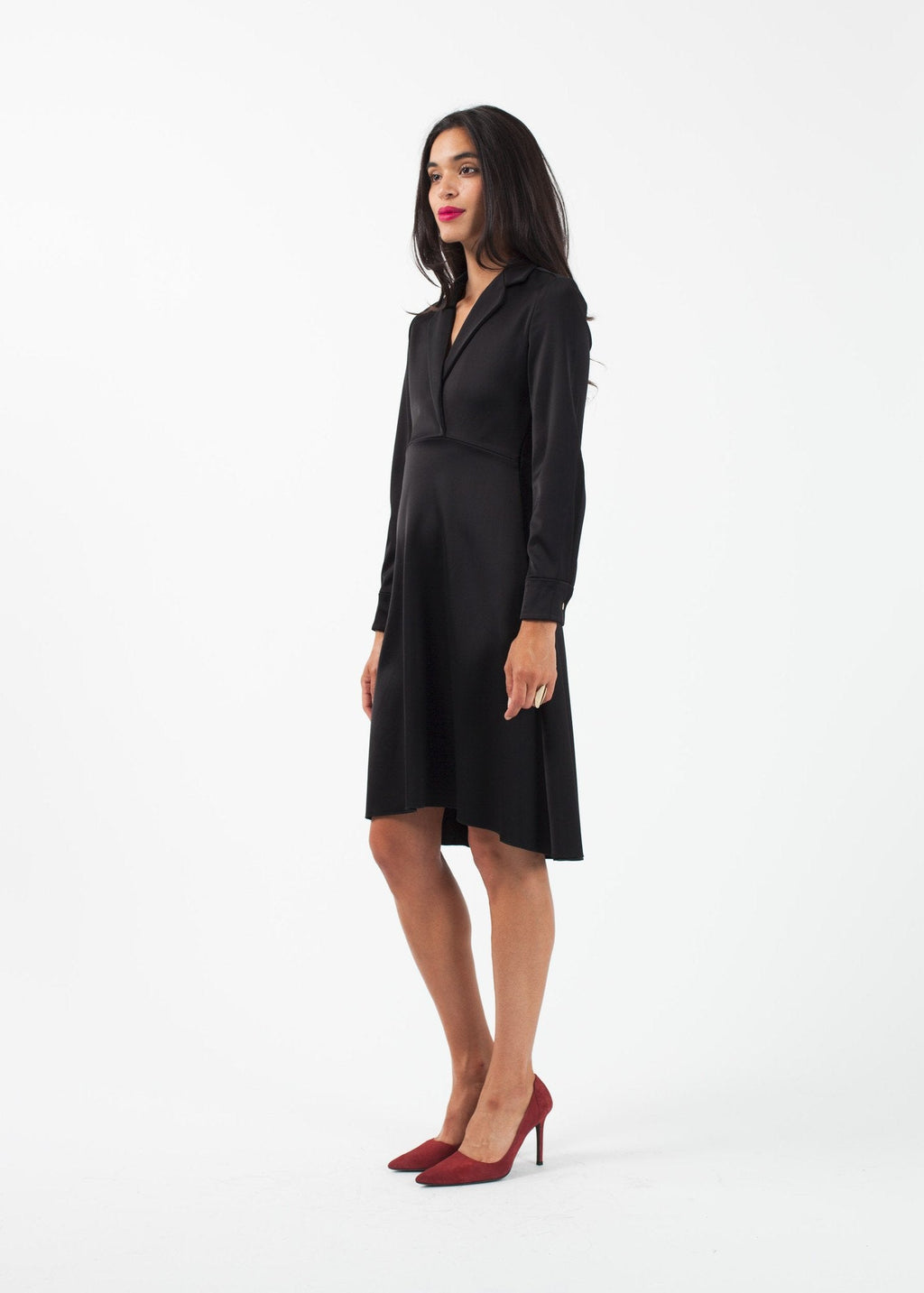 Surplice Dress -nadeem