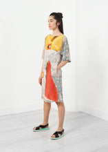 Load image into Gallery viewer, 3/4 Sleeve Kimono Dress ashish
