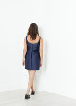 Load image into Gallery viewer, A-Line Mini Dress in Blue
