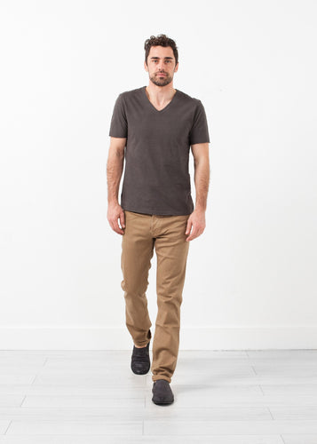 Alex Twill Pant in Sand pankaj