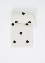 Load image into Gallery viewer, Cashmere Dot Shawl in Black/White right Cashmere Dot Shawl in Black/White
