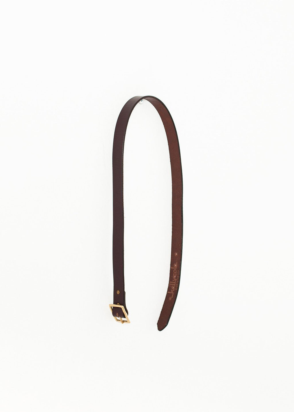 Plain Belt in Brown -nadeem