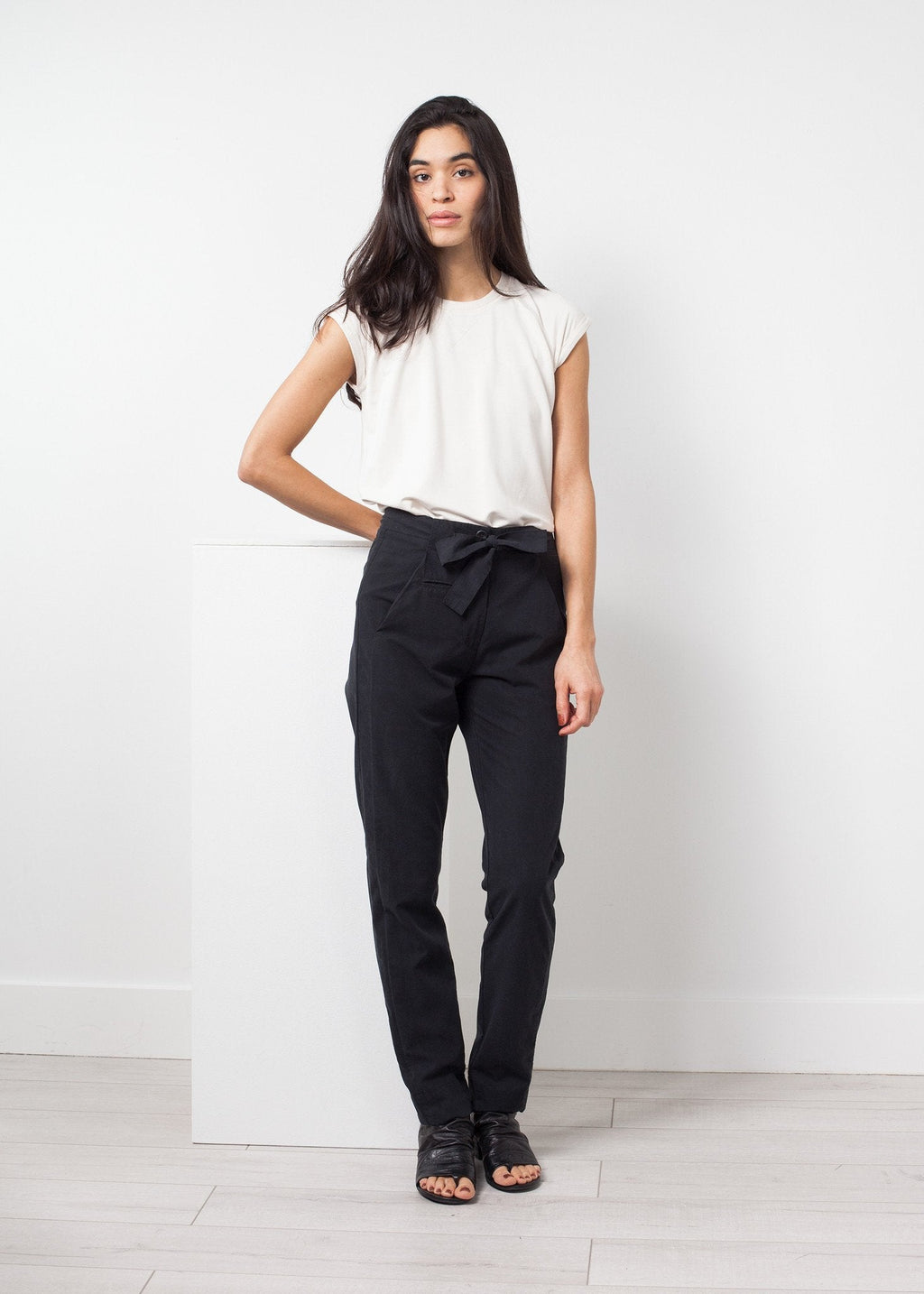 Troupy Pant in Silky Cotton -nadeem