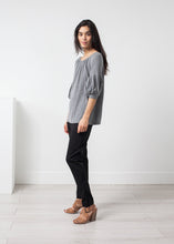 Load image into Gallery viewer, Cashmere Puff Sleeve Knit right Cashmere Puff Sleeve Knit
