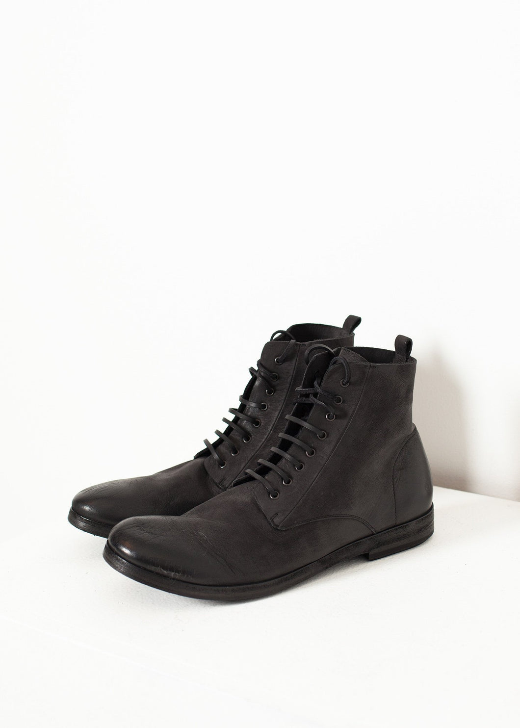 Combat Ankle Boot in Black right Combat Ankle Boot in Black