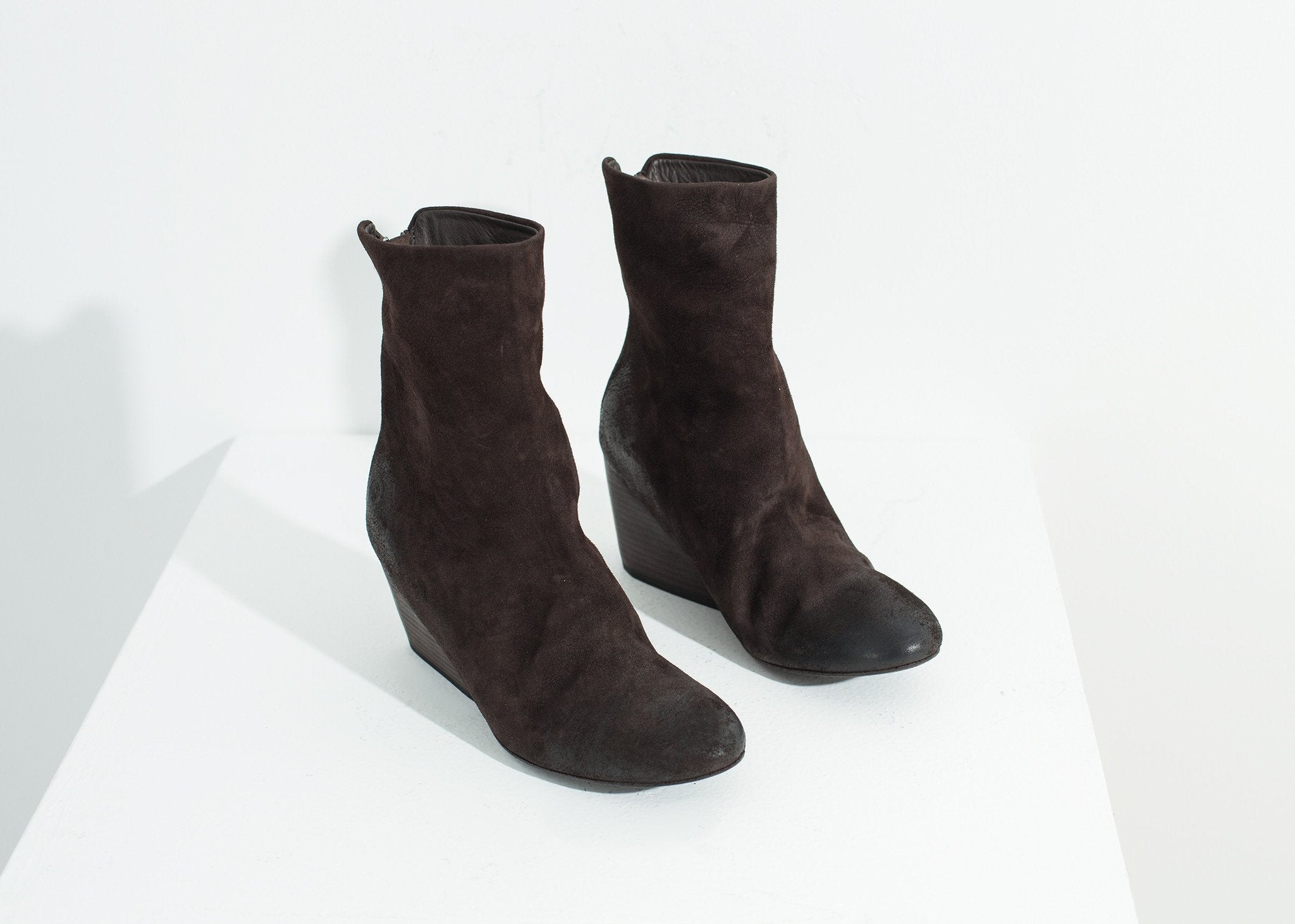 Pennolina Calf Boot in Brown -nadeem