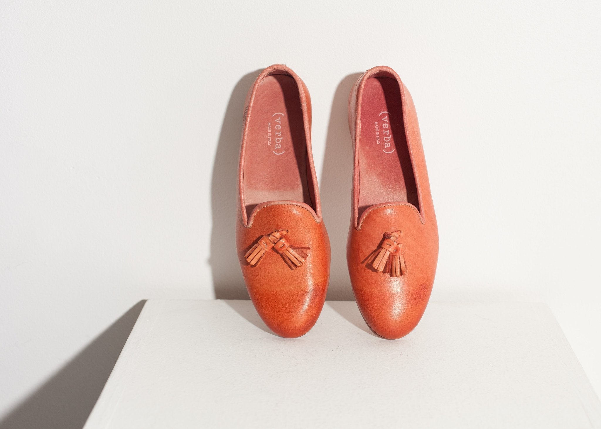Leather Loafer in Rose - raj