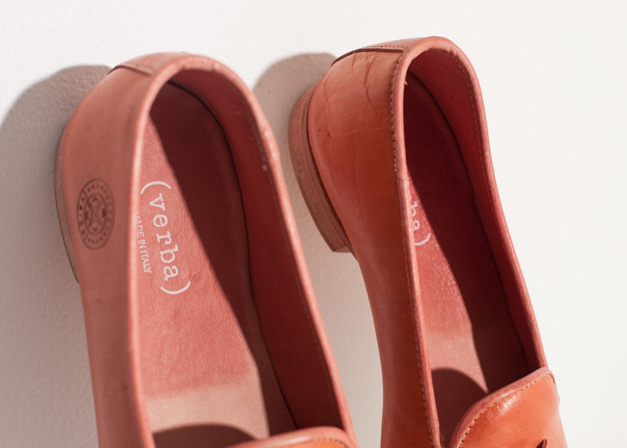 Leather Loafer in Rose - raj