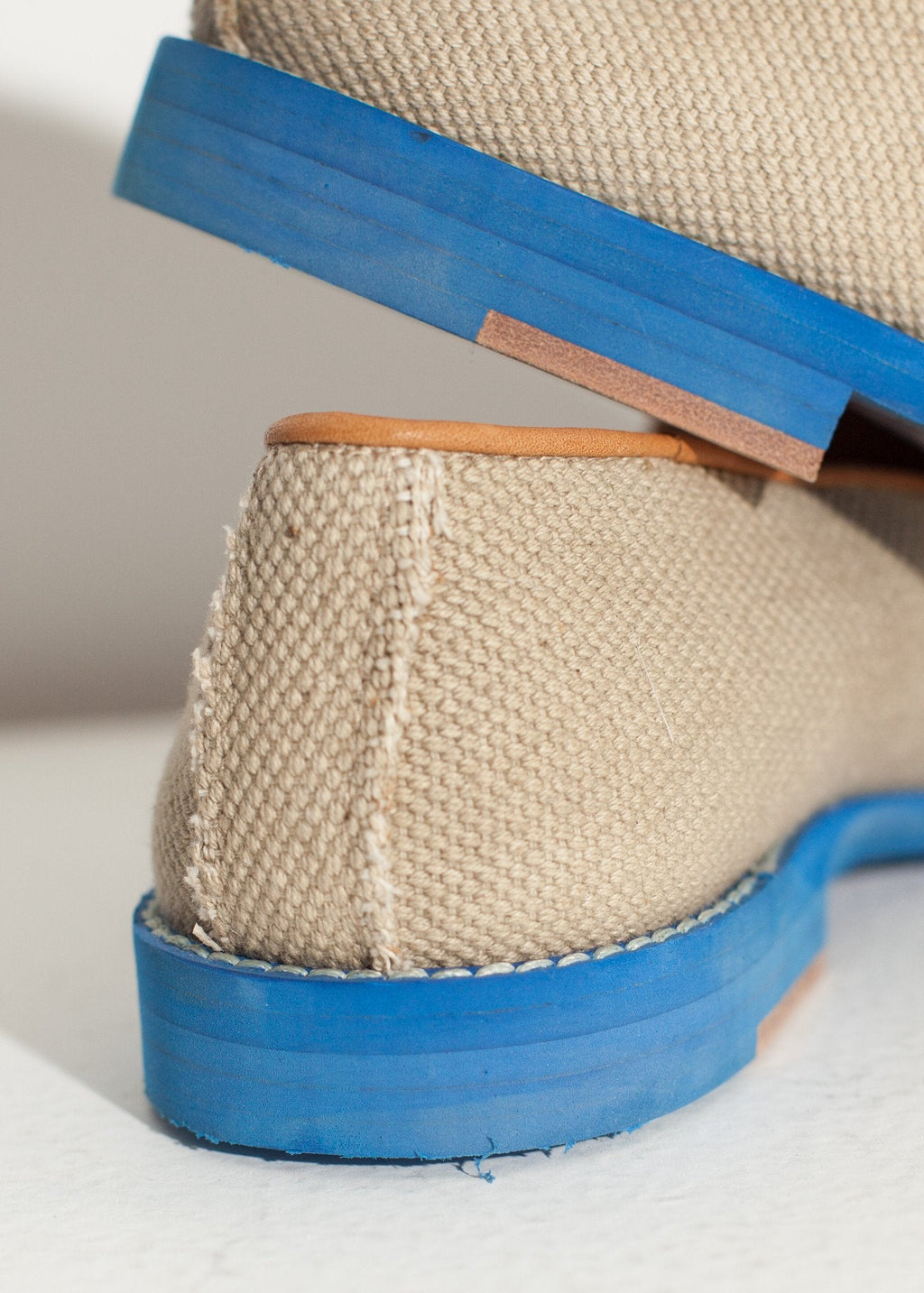 Wingtip Loafer in Blue - raj
