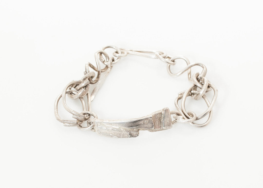 Silver I.D. Bracelet in Sterling - raj
