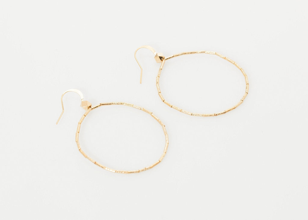 Roberta Hoop Earrings -nadeem