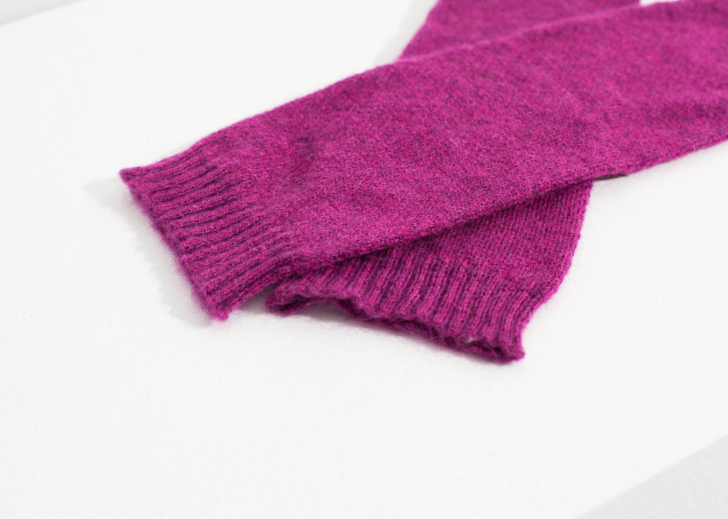 Pikki Mittens in Fuchsia - raj