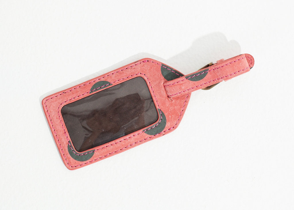 Oscar Luggage Tag in Rose - raj